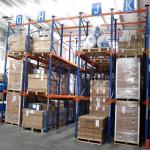 Width 500mm-1500mm Drive In Pallet Racking System For Cold Warehouse for sale