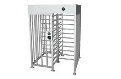 China 40W Unidirectional LED Display Full Height Barriers 4 Sections Turnstiles Full Height supplier