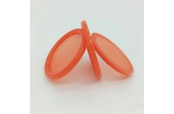 China Non Slip Silicone Rubber Disc Pad Rubber Custom Circular Flat Pad supplier