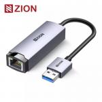 USB3.0/RJ45 Gigabit Network Adapter Aluminum Shell High-Speed Durable USB To Ethernet Connectivity for sale