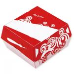 Biodegradable Takeaway Food Packaging Custom Printed Burger Boxes Eco-Friendly Disposable Burger Containers