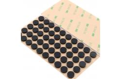 China Customized Silicone Rubber Foot Pads With 3M Adhesive Backing For Home Protection supplier