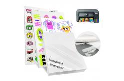 China PET Waterproof Transprency Surface 80gsm Sticker Label supplier