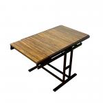 MDF Top Wooden Folding Dining Tables OEM Foldable 30.5 Height for sale