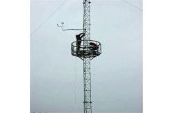 China Hot Dip Galvanized Guyed Wire Tower Communication Signal Lattice supplier