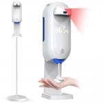 Intelligent 1.1L Automatic Soap Dispensers With Forehead Thermometer for sale