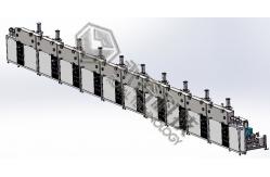 China Multiple Chambers Roll To Roll Continuous Magnetron  Sputtering Deposition System supplier