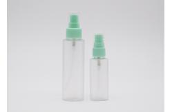 China 30ml 50ml PET Frost White Plastic Perfume Spray Bottles Environmental Friendly supplier