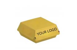 China Custom Biodegradable Burger Boxes Eco-Friendly Takeaway Packaging with Sustainable Materials supplier