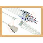 GE Marquette 10 ecg lead wires Banana IEC Solid Conductor Type for sale
