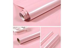China Orange Blue Green Glossy Peel And Stick Wallpaper 60cm 120cm Countertop Wallpaper supplier