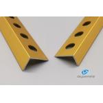 Electrophoresis L Shaped Aluminium Extrusion With Holes 10-25mm Height