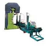 MJ3212 CNC automatic wood cutting vertical band saw machine, log vertical sawmill for sale
