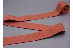 China 25mm Recycled Jacquard Elastic With Single Side  For Garment supplier