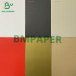 1.0mm1.5mm Laminated Color Thick Board Black Red Gold Gray Brown One Side With Gray Back for sale