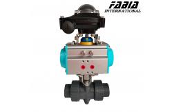 China DN10-200 PVC  Ball Valve Perfect For Industrial Applications supplier