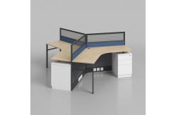 China Office Cubicle Partition Workstation Office Desk 2 4 Person Workstation supplier