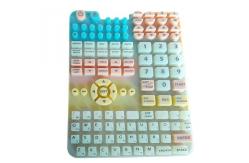 China OEM Compression Mould Silicone Rubber Keypads supplier