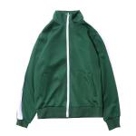 Unisex Two Piece Set Sports Tracksuit Jackets Ribbing Hem And Cuff