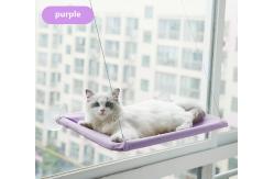 China 100% Cotton Cat Window Hammock Space Saving With Suction Cup supplier