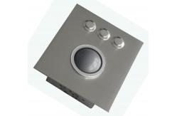 China IP68 washable metal resin  Optical Trackball Pointing Device Anti - vandal supplier