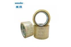 China Transparent BOPP Packing Tape Packaging Water Based Adhesive Tape supplier