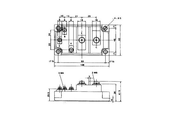 IGBT Power Module 1DI300MN-050 POWER TRANSISTOR MODULE FUJITSU IGBT Power Module