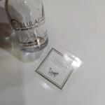 Custom Mini Transparent PET Bottle Sticker Foil Stamping For Essential Oil Ampoule for sale