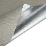 18 Micron Aluminum Foil Fiberglass Cloth Reflective Insulation And Vapour Barrier for sale