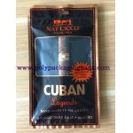 Gravure Printing Custom LDPE Cigar Humidor Bags for sale