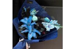 China Florist Wrapping and Bouquet Packing Paper with Stone Texture Finish supplier