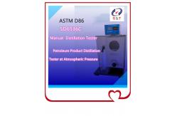 China ASTM D86 Chemical Analysis Instruments Petroleum Product Distillation Tester supplier