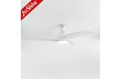 China CE Decorative Energy Saving Flush Mount Ceiling Fan With LED Light Remote Control supplier