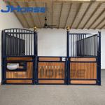 Size Optioal Swivel Feeder Luxurious Galvanized Pipe Horse Stables for sale