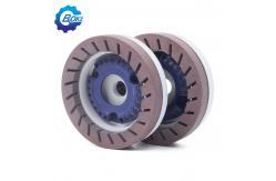 China Turbo Shape Bonded Segmented Resin Grinding Wheel For Bavelloni Beveling Machine supplier