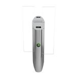 550mm Single Lane Flap Barrier Card Reader Turnstile 0.2s for sale