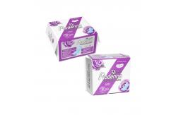 China Ultra Thin Overnight Sanitary Napkins with Natural Cotton and Wings supplier