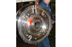 China Resilient Train Rail Wheels 10-1450mm Diameter AAR M107 Standard supplier
