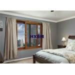 Customized size Good waterproof Aluminum Frame Sliding Glass Window with double glass for sale