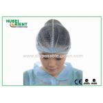 OEM Polypropylene Nonwoven Metal Detectable Mob Caps for sale