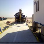 SCS 60 Ton Automatic Pitless Road Weighing Bridge Machine , Truck Mounted Scales for sale