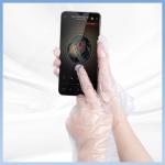 Non Irritating Harmless Transparent PE Disposable Gloves Poly Food Service Gloves