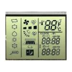 3.0 V Positive Reflective TN Segment LCD Air Conditioner Remote Control Temperature Control for sale