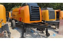 China 6860 Kg Used Second Hand Concrete Pumps HBT6016 186KW Deutz Engine supplier