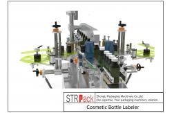China High Precision Double Sides Juice Bottle Labeling Machine With Advanced Technology supplier