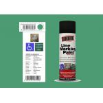 AEROPAK Line Marking Spray Paint 500ml grass green color with ROHS for street for sale