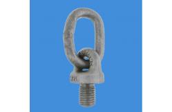 China Galvanized Carbon Mild Steel Eye Bolt With Oval Link BS4278-2 supplier