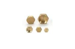 China Threaded Cap Cast Iron Copper Nickel Female Metal Threaded Fitting supplier