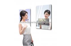 China Infrared Sensor 43 Magic Mirror Advertising Screen For Washroom supplier