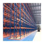 800-3000kg/layer VNA Pallet Rack , Steel Very Narrow Aisle Pallet Racking for sale